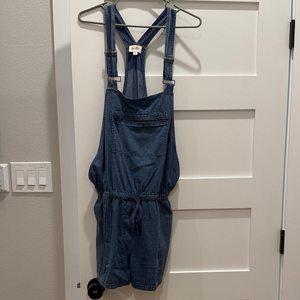 BiBi Dark Blue Denim Jumpsuit